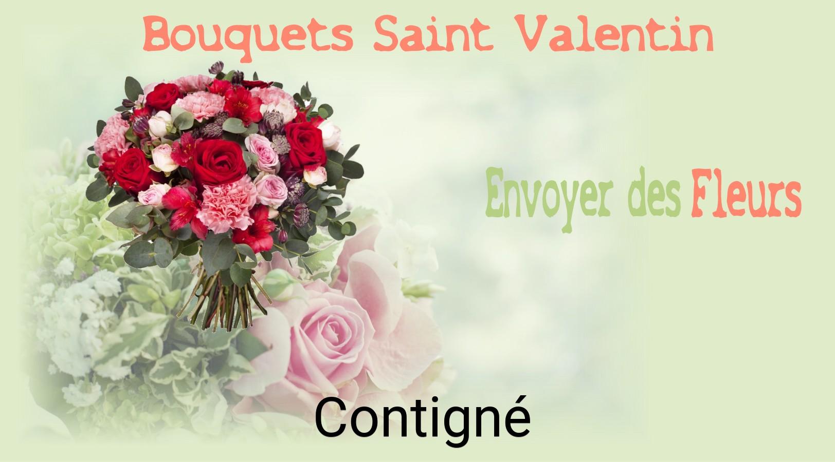 Roses de Saint-Valentin livrées à Contigné